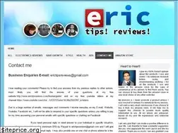 Sites similar to erictipsreviews.com
