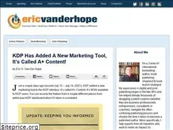 Sites similar to ericvanderhope.com