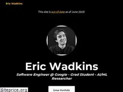 Sites similar to ericwadkins.com