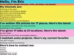 Sites similar to ericwbailey.design