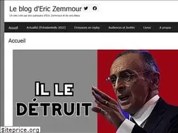 Sites similar to ericzemmour.org