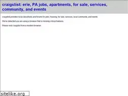 Sites similar to erie.craigslist.org