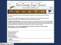 Sites similar to eriecountylegaljournal.com