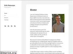 Sites similar to erik-peterson.net