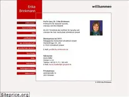 Sites similar to erika-brinkmann.de