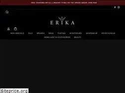 Sites similar to erikastore.com