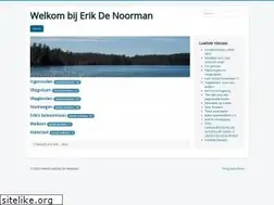 Sites similar to erikdenoorman.com