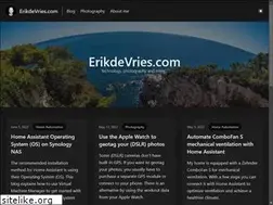 Sites similar to erikdevries.com