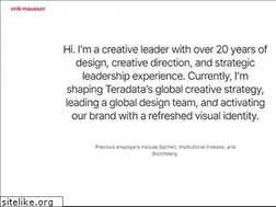 Sites similar to erikmausser.com