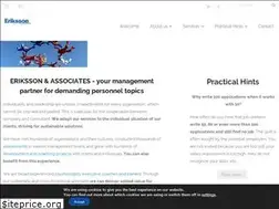 Sites similar to eriksson-associates.com