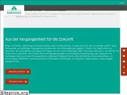 Sites similar to erinnerungsort-badehaus.de