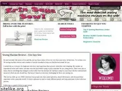 Sites similar to erinsayssew.com