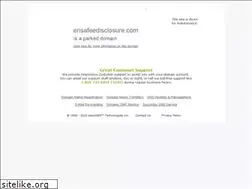Sites similar to erisafeedisclosure.com