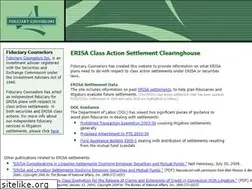 Sites similar to erisasettlements.com