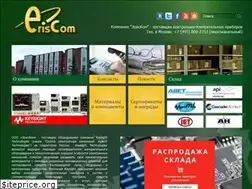 Sites similar to eriscom.ru