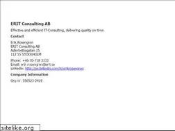 Sites similar to erit.se