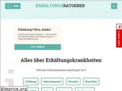 Sites similar to erkaeltungs-ratgeber.de