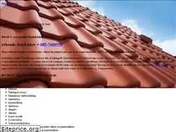 Sites similar to erkende-dakdekker.nl