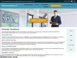 Sites similar to erkende-taxateurs.nl