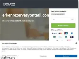 Sites similar to erkenrezervasyontatil.com