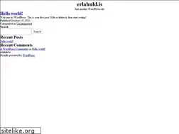 Sites similar to erlahuld.is