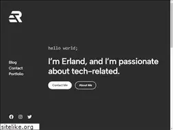 Sites similar to erland.me