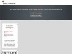 Sites similar to erlang-companies.org