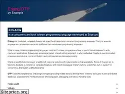 Sites similar to erlangbyexample.org