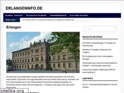 Sites similar to erlangeninfo.de