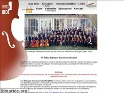 Sites similar to erlanger-kammerorchester.de