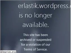 Sites similar to erlastik.wordpress.com