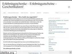 Sites similar to erlebnis-geschenke.eu