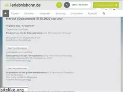 Sites similar to erlebnisbahn.de