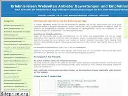 Sites similar to erlebnisreisen-tipps.de