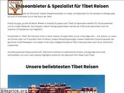 Sites similar to erlebnisreisentibet.com