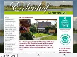 Sites similar to erlenhof-im-oderbruch.de