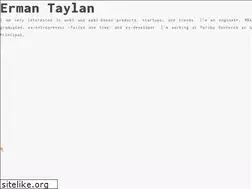 Sites similar to ermantaylan.com