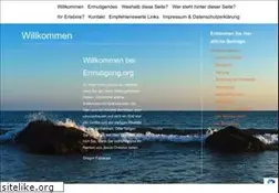 Sites similar to ermutigung.org