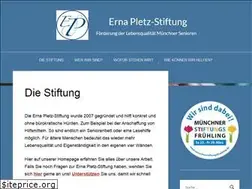 Sites similar to erna-pletz-stiftung.com