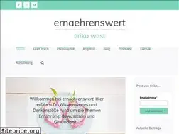 Sites similar to ernaehrenswert.de