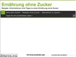 Sites similar to ernaehrung-ohne-zucker.de
