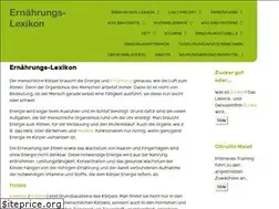 Sites similar to ernaehrungs-lexikon.ch