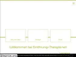 Sites similar to ernaehrungs-therapie.net