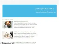 Sites similar to ernaehrungsberater.net