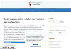 Sites similar to ernaehrungsplan-kostenlos.de