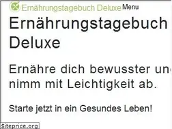 Sites similar to ernaehrungstagebuch-deluxe.de