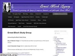 Sites similar to ernestbloch.org