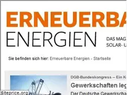 Sites similar to erneuerbareenergien.de