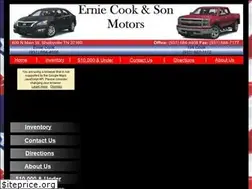 Sites similar to erniecookmotors.com