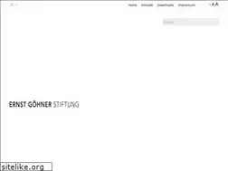 Sites similar to ernst-goehner-stiftung.ch